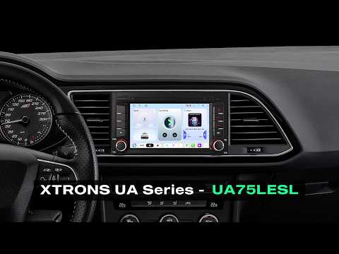 XTRONS UA75LESL: 7" Android 15 Car Stereo for SEAT Leon/Ibiza | AI NPU, DSP, Wireless CarPlay