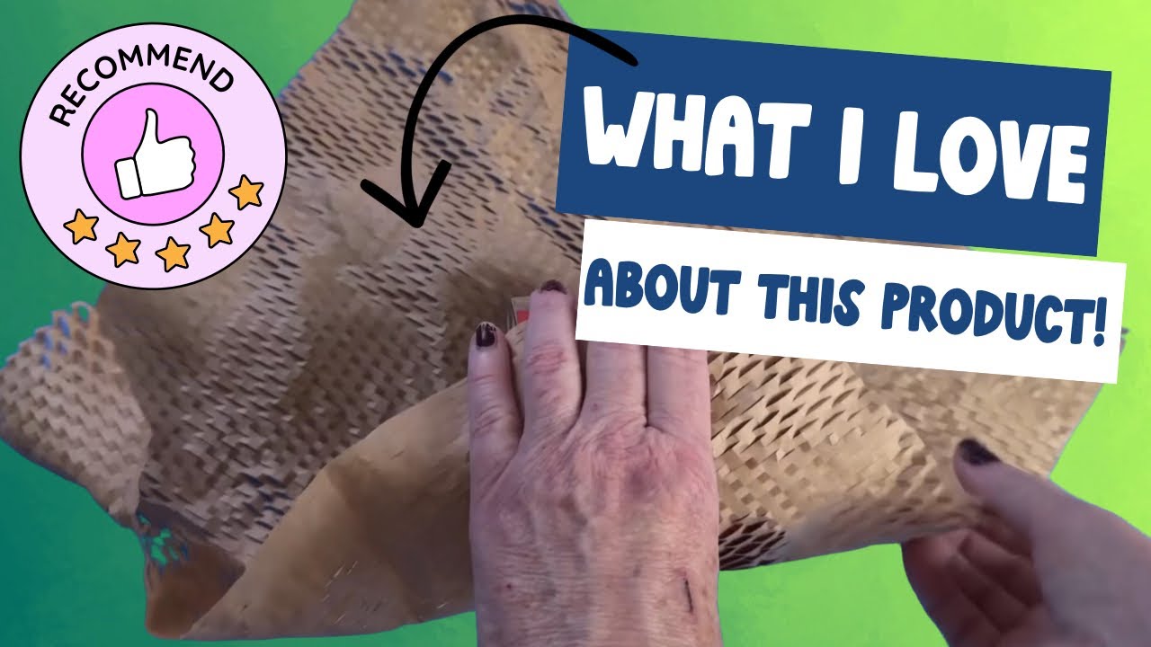 👉 Find it HERE👈 I just love honeycomb paper for an elevated gift bag and packing / cushioning items