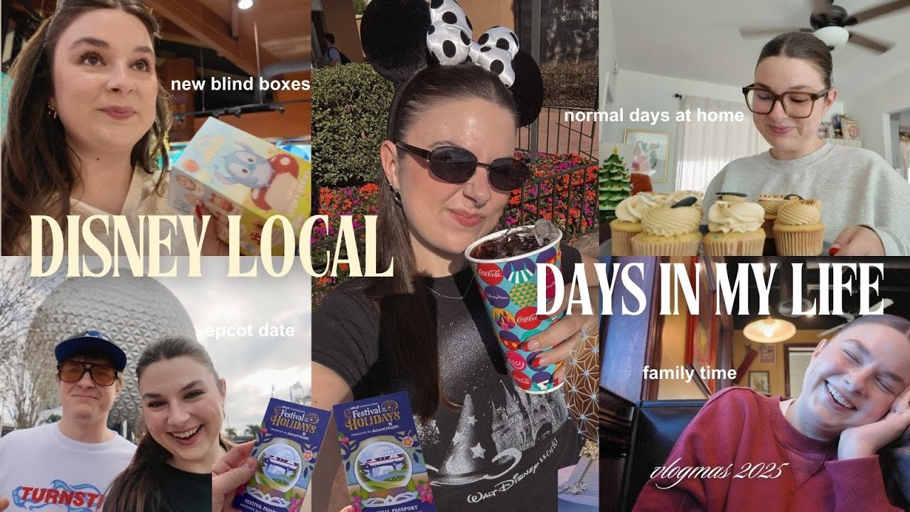 🎅 VLOGMAS: Фестиваль праздников в Эпкоте, новый бокс-сюрприз от Disney, сладкий сюрприз, + время ...