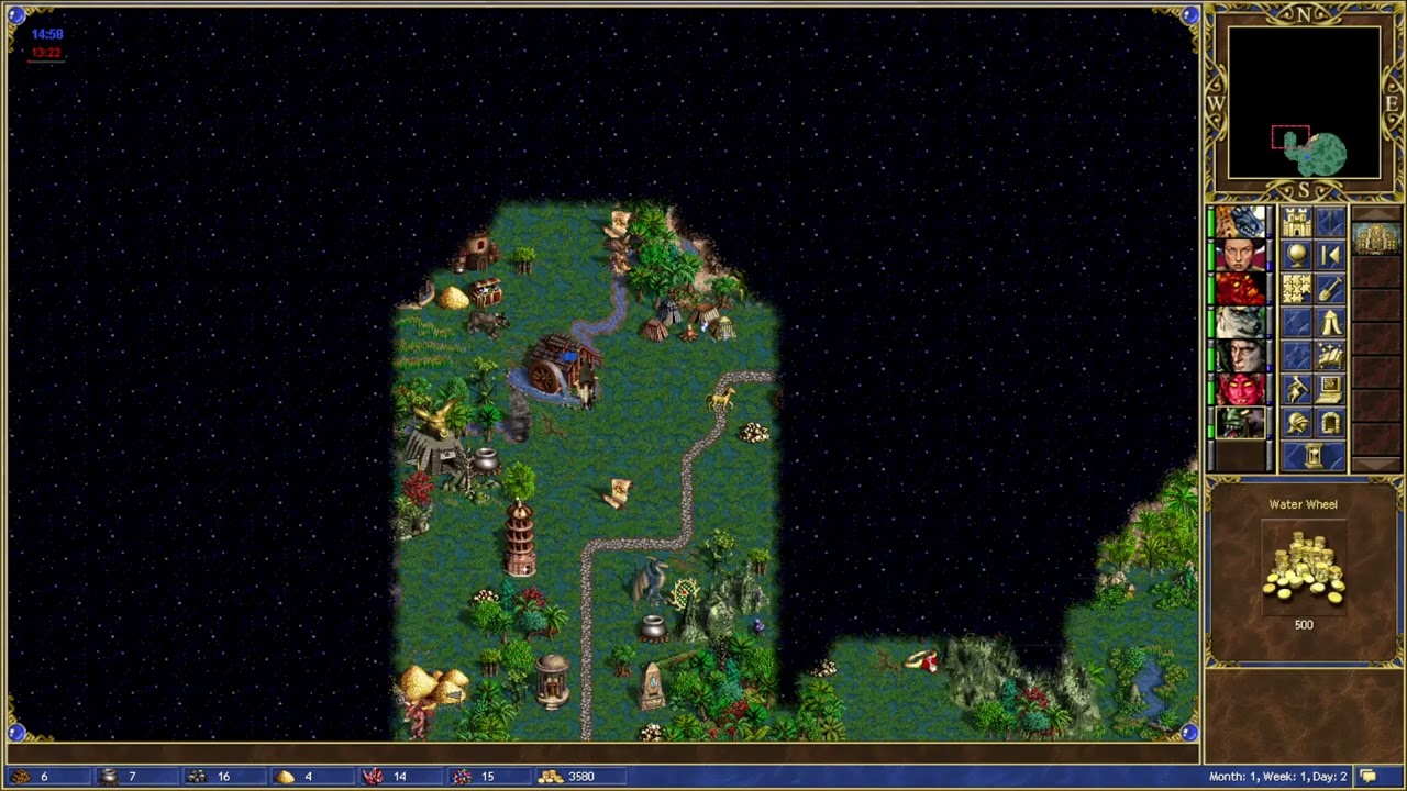 HoMM3 HOTA: Ranked PvP - Jebus Cross - Fortress vs Rampart