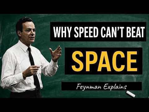 Feynman: Why the Fastest Alien Ship Still Arrives Too Late