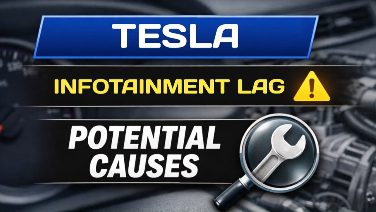 Проблемы с задержкой или сбоем в работе информационно-развлекательной системы Tesla – объяснение ...