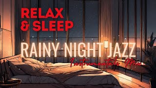 Relaxing Night Jazz & Rain Sounds With Scattered Thunderstorms | Music For Sleep & Stress Relief by Bohemian Calm 291 views 2 months ago 31 minutes