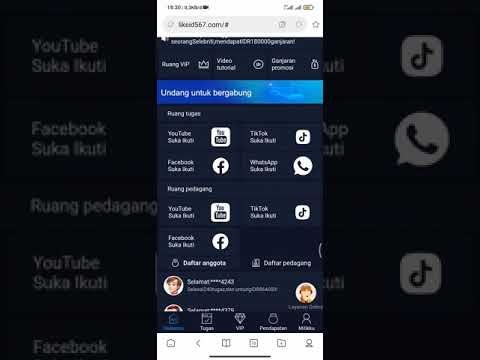 Tutorial gampang nuyul aplikasi Likeid