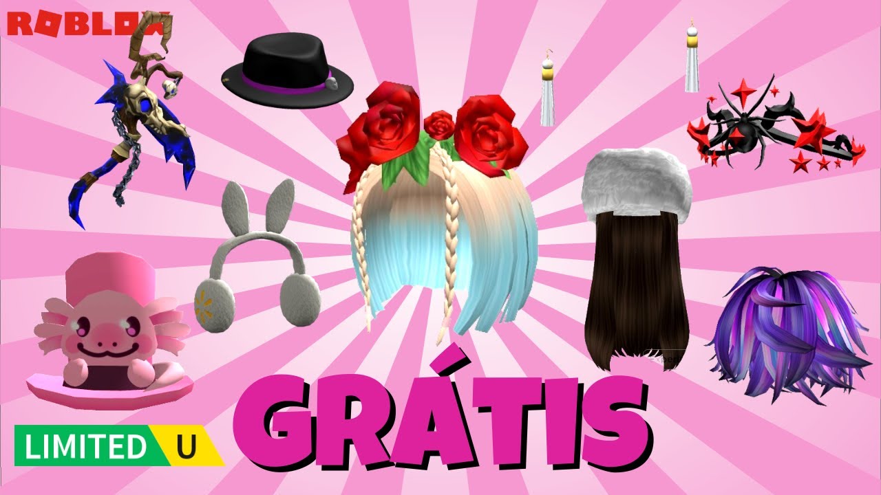 COMO PEGAR 3+ CABELOS GRÁTIS E +100 ITENS GRÁTIS LIMITEDS NO ROBLOX! 😍 -  سی وید