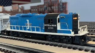 60 year old Lionel Trains Boston & Maine 2346 at Boston Metro Hi-railers layout.