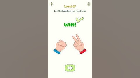 Dop 2 Level 67 Let the hand on the right lose Walkthrough