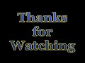End of video
