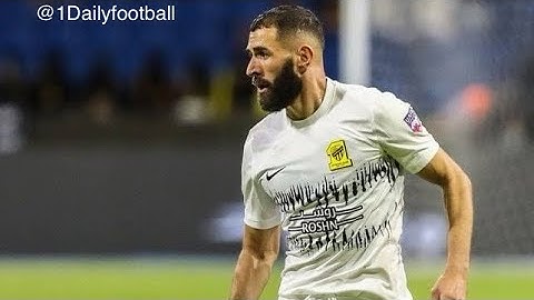 Al Ittihad vs Al Taawoun (1-1) Beautiful Goal By Benzema Highlights