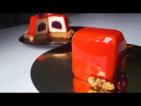 муссовое пирожное зимняя вишня современный десерт