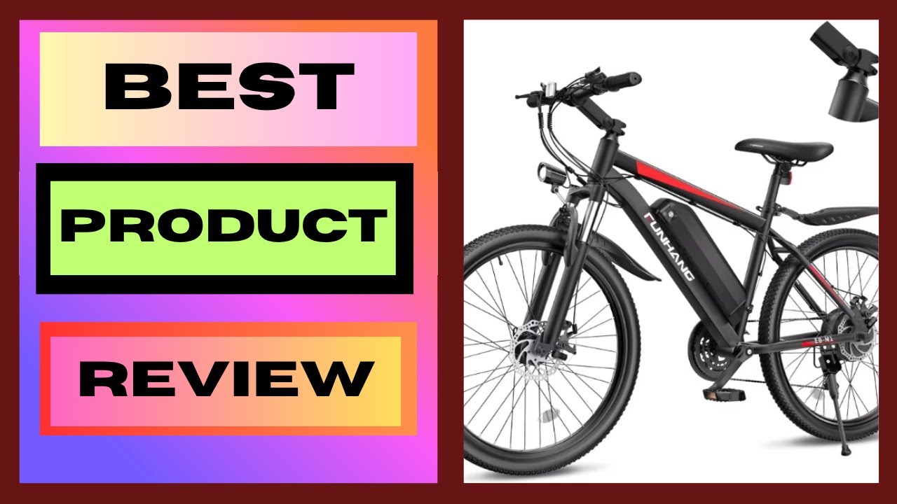 Electric Bike for Adults, 26'' 1000W Peak Ebike,with 48V 374.4WH Removable Battery, Adjustable