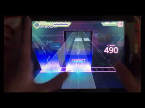 【プロセカ】iPad親指勢の手元撮ってみた