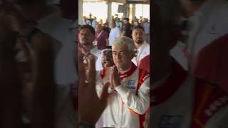 Ajith Kumar 😍 Requesting his massive crowd for photos | Ajith Kumar Racing Dubai AK recent video screenshot 1