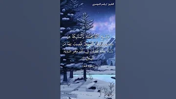 سورة الرعد ١٢ ١٣ ياسر الدوسري 