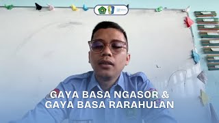 GAYA BASA NGASOR JEUNG GAYA BASA RARAHULAN