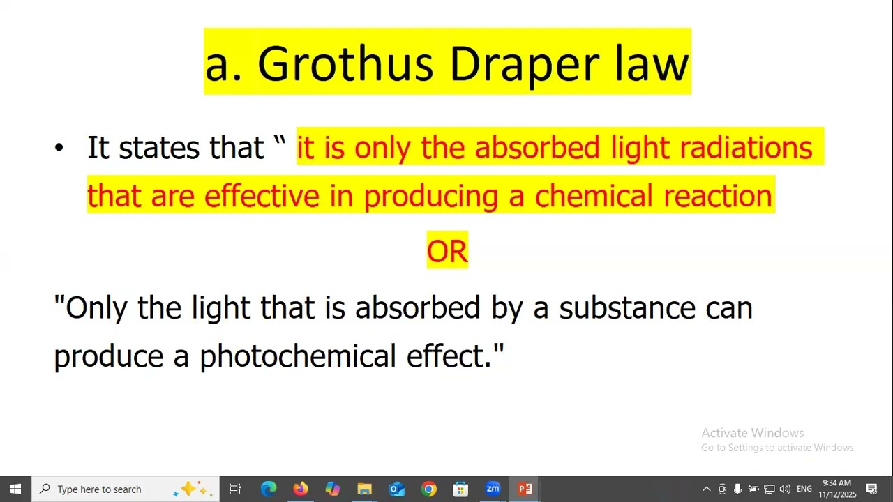 Photochemistry and Catalysis