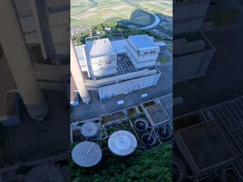 Electrifying Wingsuit Flight Through a Power Plant