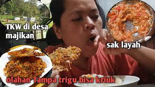 TKW  makan mu banyak‼️Alhamdulillah hidup di desa majikan‼️menu ini bikin lahap