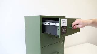 Bisley How To Fit A Drawer Back In To The Runners