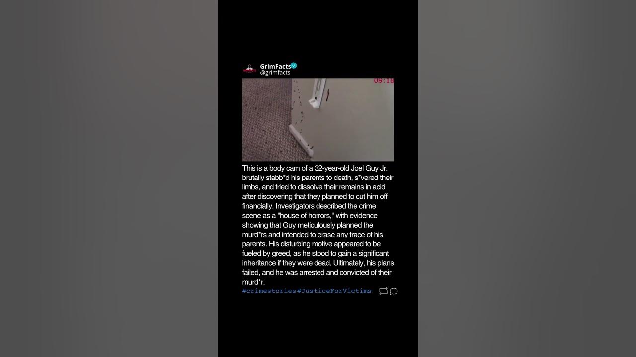 Body Cam Footage Joel Guy Jr.'s Chilling 'House of Horrors' Murders