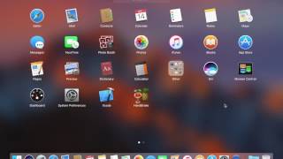 Mac OS - How to Launch/Open an App using LaunchPad