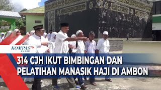 314 Calon Jemaah Haji Asal Kota Ambon ikut Bimbingan Dan Pelatihan Manasik Haji