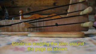 Part 1 - Card Weaving - Warping your mini loom