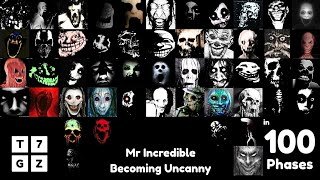 Mr Incredible Becoming Uncanny (51-100 Phases, 2025 Remastered Template)