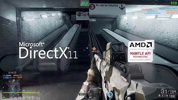 Battlefield 4 - AMD Mantle vs. DirectX 11 (November 2016) - Benchmark - AMD Radeon R9 Fury X