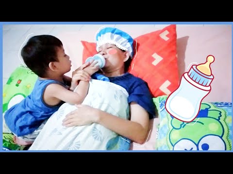 Kenzo Taking Care of Baby | Uuu.. Ada Bayi Lucu