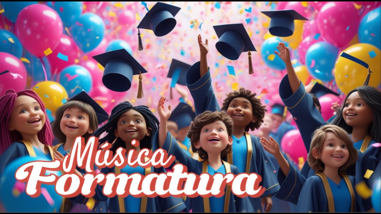 Festa de Formatura de Final de ano Infantil - Música animada - YouTube
