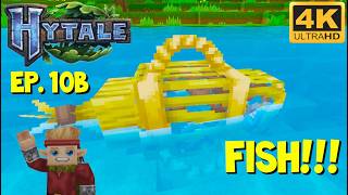 How to Catch Fish and Building a Fish Tank - Hytale - 4K Ultra HD