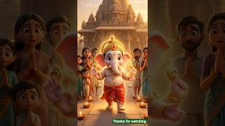 बाल गणेश जी की सीख | Ganesh Ji Motivational Story 🙏 | Emotional Short |#shorts #ganesh #vairalshort
