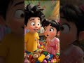 “Cleaning room became CRAZY 😂🧸”#LuckyAndMona #KidsCartoon #CleanRoomChallenge #FunnyKids