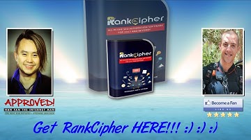 RankCipher Sales Video - get *BEST* Bonus and Review HERE!!!... :) :) :)