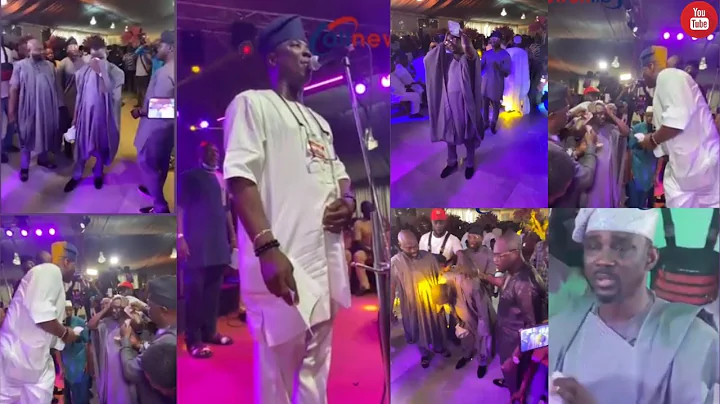 Pasuma Daughter's Wedding: Pasuma In Deep Tears Of Joy As Wasiu Ayinde K1 De Ultimate Eulogizes Him