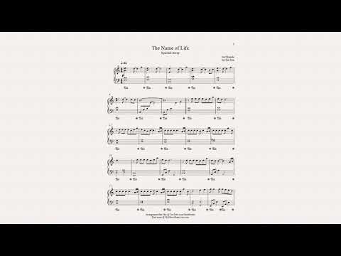 The Name of Life for Easy Piano - Spirited Away