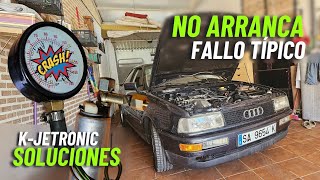¿Por qué NO ARRANCA el motor? SOLUCIÓN FÁCIL | K-jetronic | Audi Coupe 2.2 #03