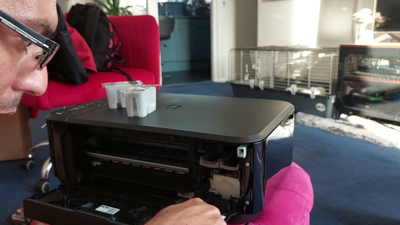 Changing ink on Canon Printer MG 3650s