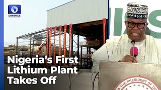 Senate President Commissions Nigeria's First Lithium Processing Plant In Nasarawa