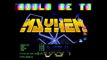 Amiga Intro HAM Scroll by Mayhem (1990)