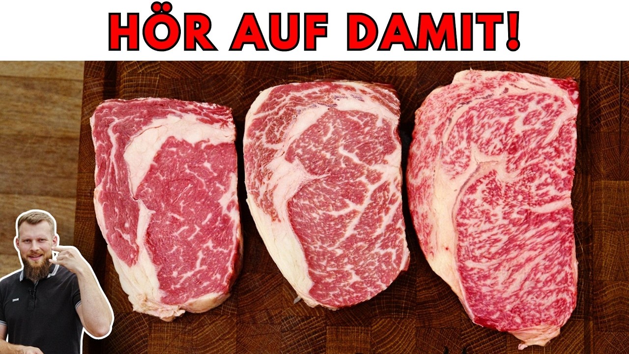 NIE WIEDER! Hört auf dicke Steaks zu grillen!