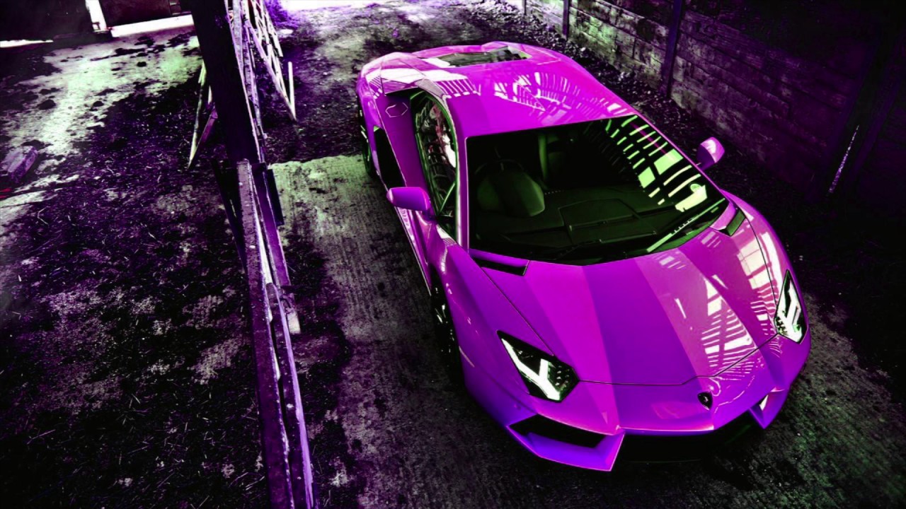 Rick ross purple lamborghini