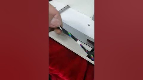 HH-345F  Tape Wrapping Machine is processing flannel tape wrapping on cable assembly