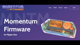 Flipper Zero Momentum Firmware Install