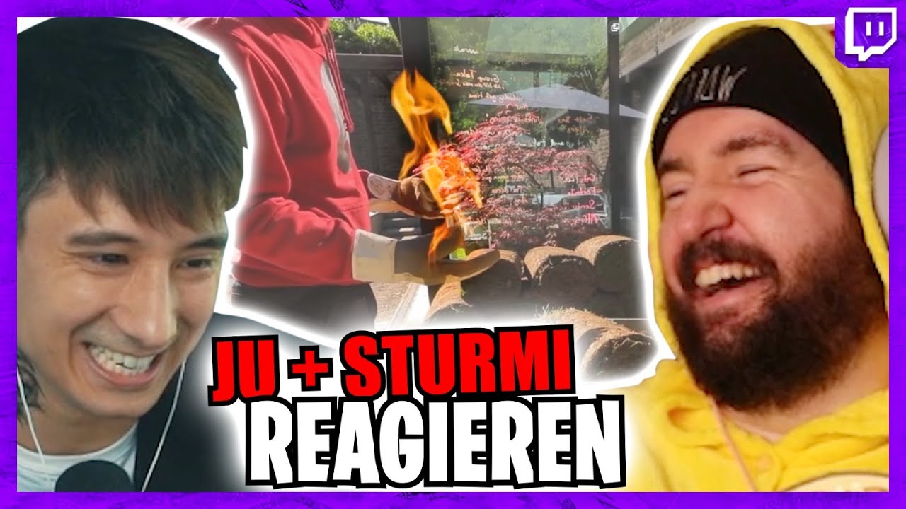 PIKACHU und ANZUGMANN reagieren auf POOL und essen unauffällig Bananen | Julien Bam Twitch Highlight