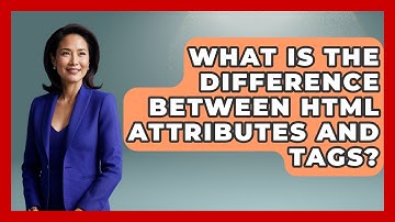 What Is the Difference Between HTML Attributes and Tags? | Simple HTML Studio News