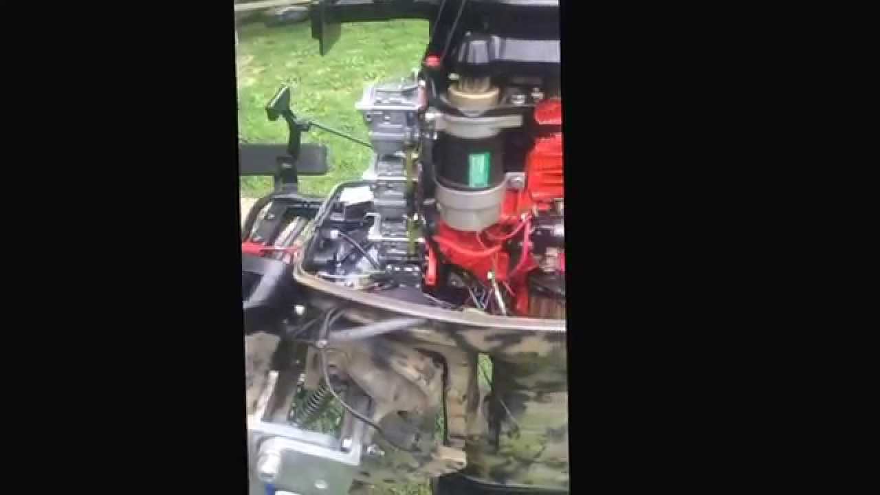 4am motors tohatsu mega 25hp YouTube