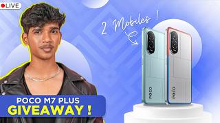 FINAL PHONE GIVEAWAY 🔥🎁 | LAST GIVEAWAY STREAM 🔴 | POCO M7 PLUS  #dfg #freefire screenshot 1