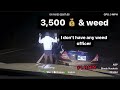 Driver tries to throw weed out the window but trooper wasn’t going for it #policechase #pursuit